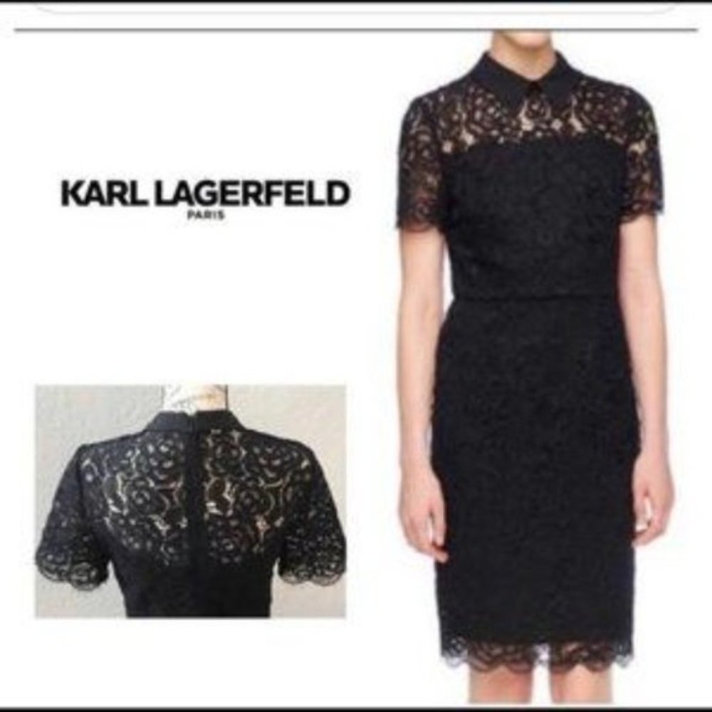 Karl Lagerfeld Lace Dress